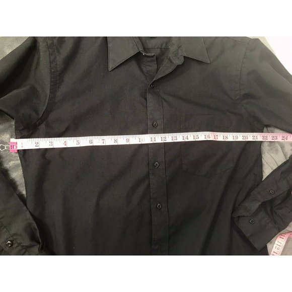 Imperial Black Button-down. 38/15 M2/3 Very Good condition - Picture 6 of 10